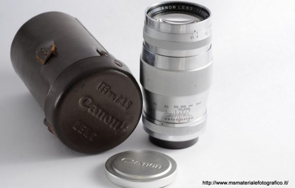 Obiettivo Canon 135mm f/3,5 M39