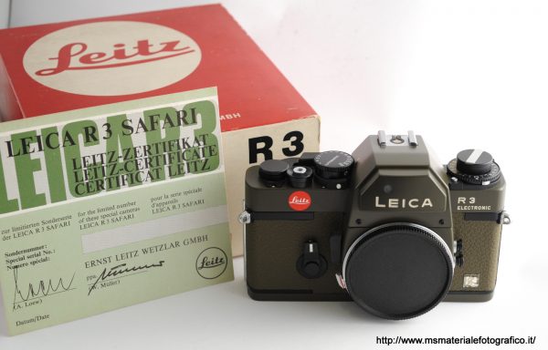 Fotocamera Leica R3 Electronic Safari