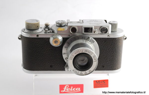 Kit Fotocamera Leica III (1935) + Obiettivo Leica Elmar 5cm f/3,5