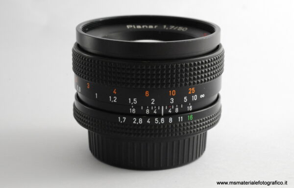 Obiettivo Contax Planar 50mm f/1,7