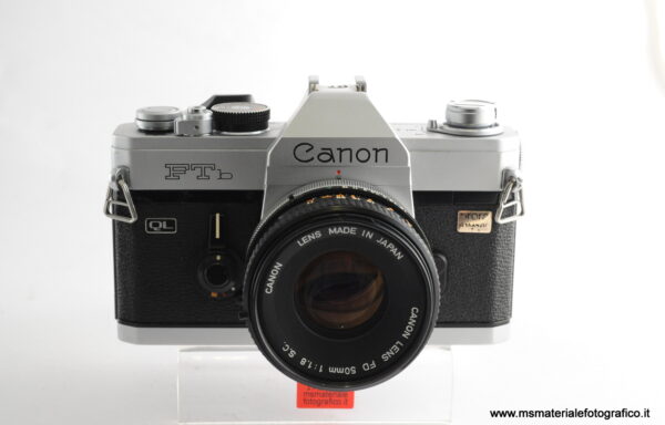 Kit Fotocamera Canon FTb QL + 50mm f/1,8