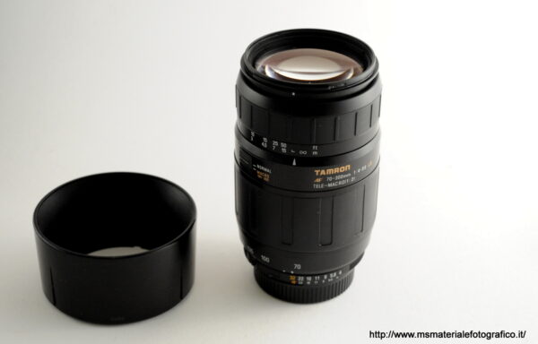 Obiettivo Tamron AF 70-300 F/4-5.6 LD Tele-macro (1:2) per Nikon