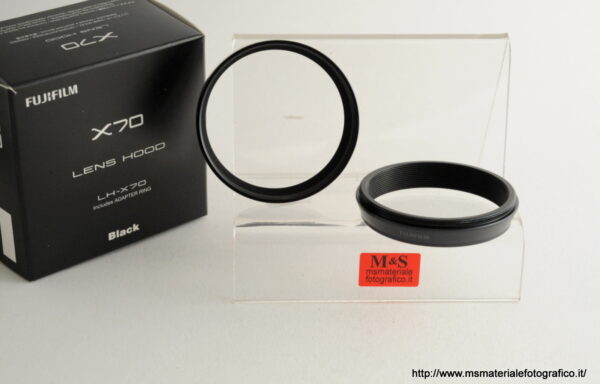 Lens Hood X70 includes ADAPTER RING (PROMO)