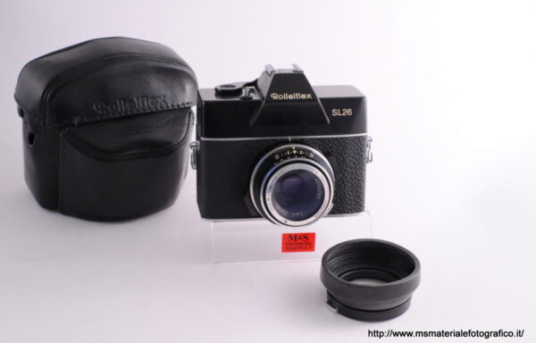 Fotocamera Rolleiflex SL26 con obiettivo Tessar 40mm f/2.8