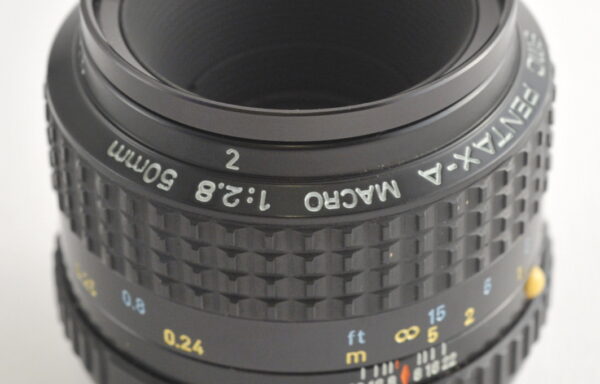 Obiettivo Pentax-A Macro 50mm f/2.8