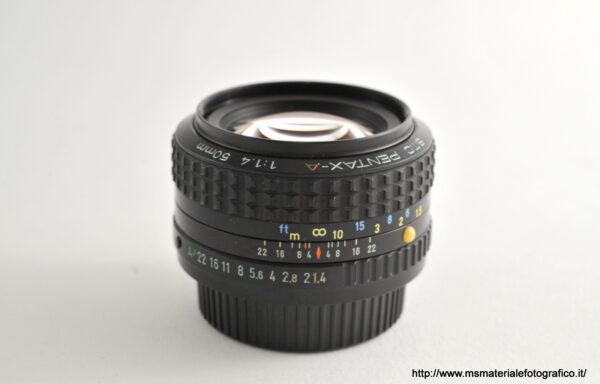 Obiettivo Pentax-A 50mm f/1.4 SMC