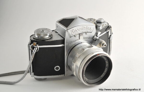Fotocamera Exakta Varex II a con Obiettivo Carl Zeiss Jena Tessar 50mm f/2.8