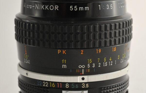 Obiettivo Nikkor Micro 55mm f/3.5 AI