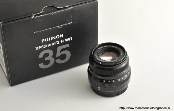 Obiettivo Fujifilm Super EBC XF 35mm f/2 R WR