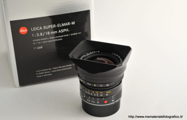 Obiettivo Leica Super-Elmar-M 18mm f/3.8