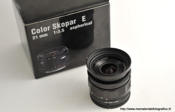 Obiettivo Voigtlander Color Skopar E 21mm f/3.5