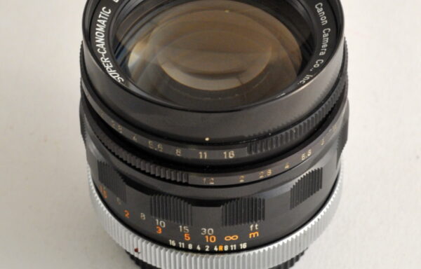 Obiettivo Canon Super-Canomatic Lens R 58mm f/1.2
