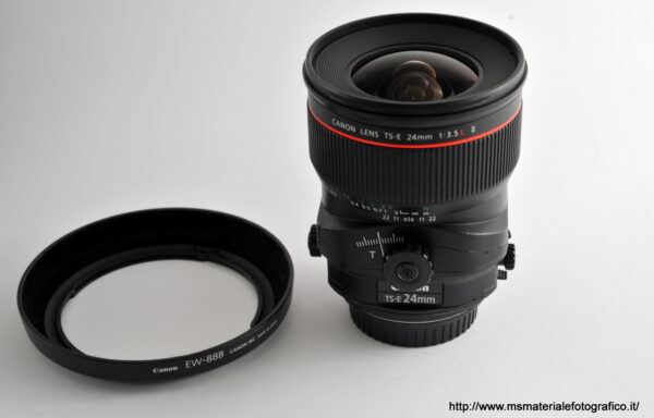 Obiettivo Canon TS-E 24mm f/3.5 L II