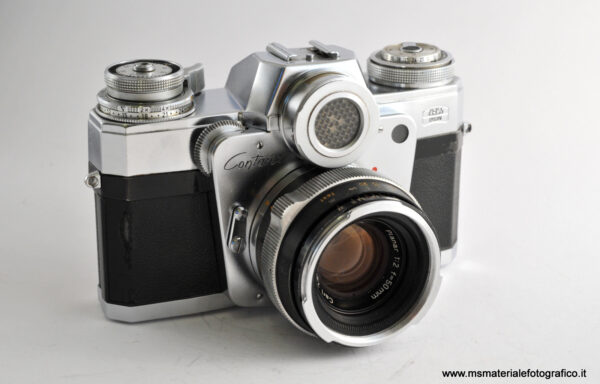 Kit Fotocamera Contarex Zeiss Ikon con Obiettivo Carl Zeiss Planar 50mm f/2