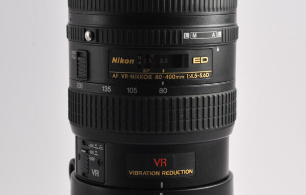 Obiettivo Nikkor AF VR 80-400mm f/4.5-5.6D