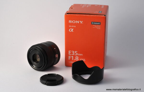 Obiettivo Sony E 35mm f/1,8