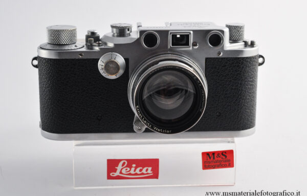 Kit Fotocamera Leica IIIc con Obiettivo Summitar 5cm f/2