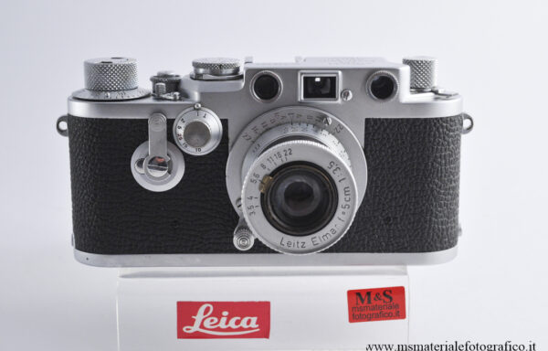 Kit Fotocamera Leica III F con Obiettivo Elmar 5cm f/3.5 (1954)