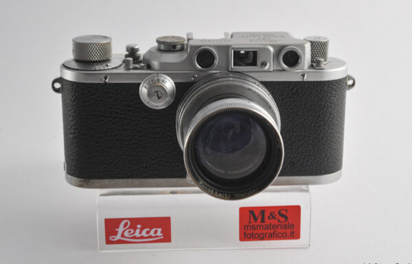 Fotocamera Leica III B con obiettivo Summitar 5cm f/2 (1939)