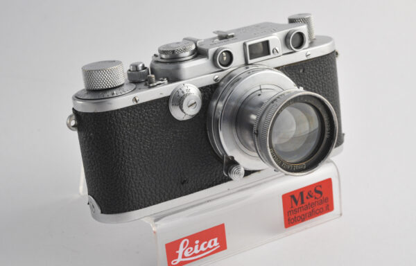 Fotocamera Leica II con Obiettivo Summar 5cm f/2 (1938)